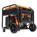6250/5000-Watt RV and Transfer-Switch-Ready Recoil Start Open Frame Gas-Powered Inverter Generator with CO Watchdog