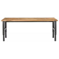 8 Ft. Adjustable Height Birch Top Workbench