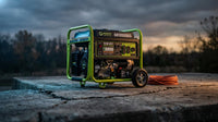 10000-Watt Electric Start Gasoline/Propane Portable Generator with CO Detector — Lifestyle