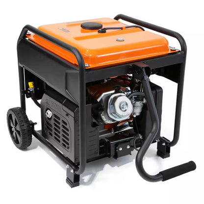 6250/5000-Watt RV and Transfer-Switch-Ready Recoil Start Open Frame Gas-Powered Inverter Generator with CO Watchdog